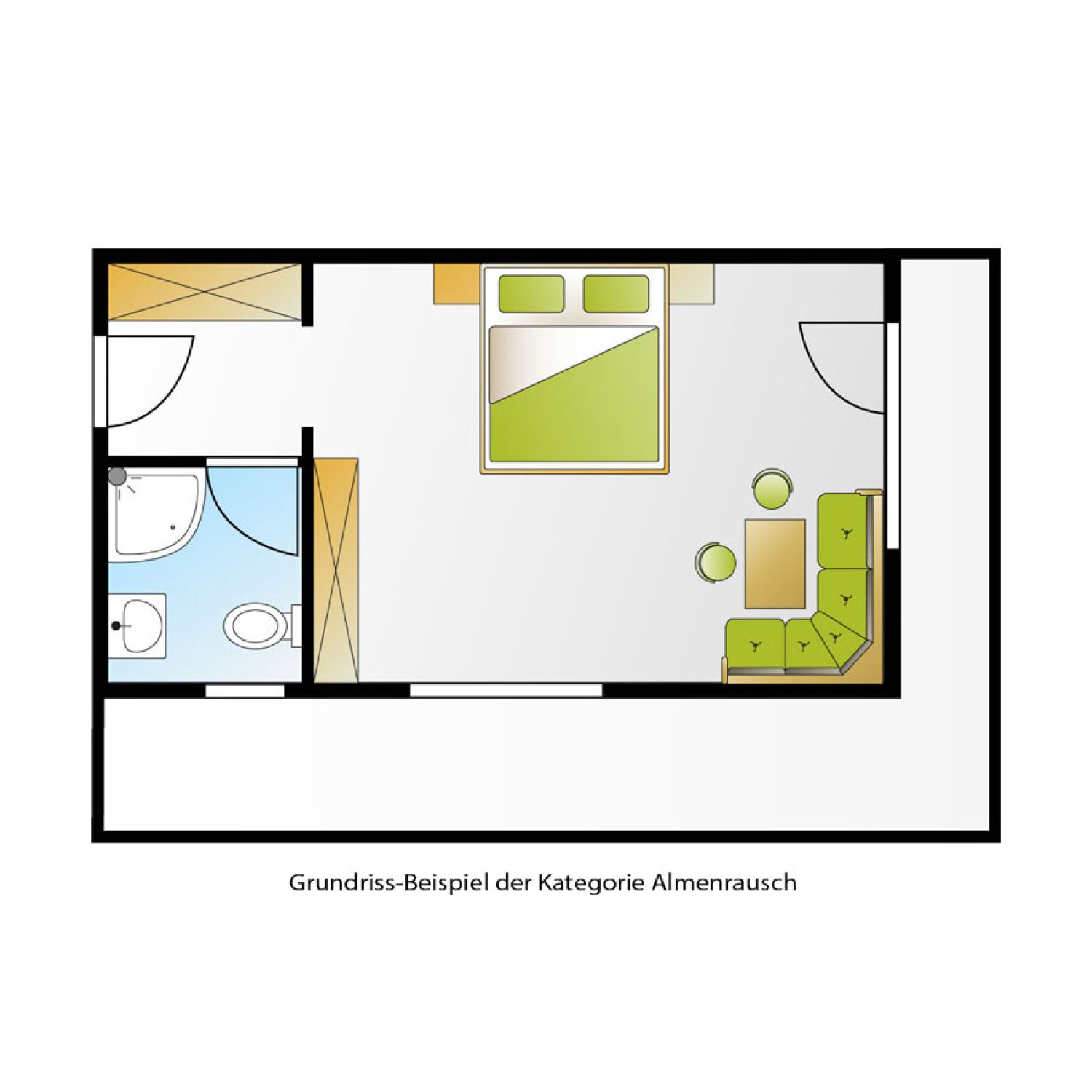 Grundriss der Kategorie Almenrausch