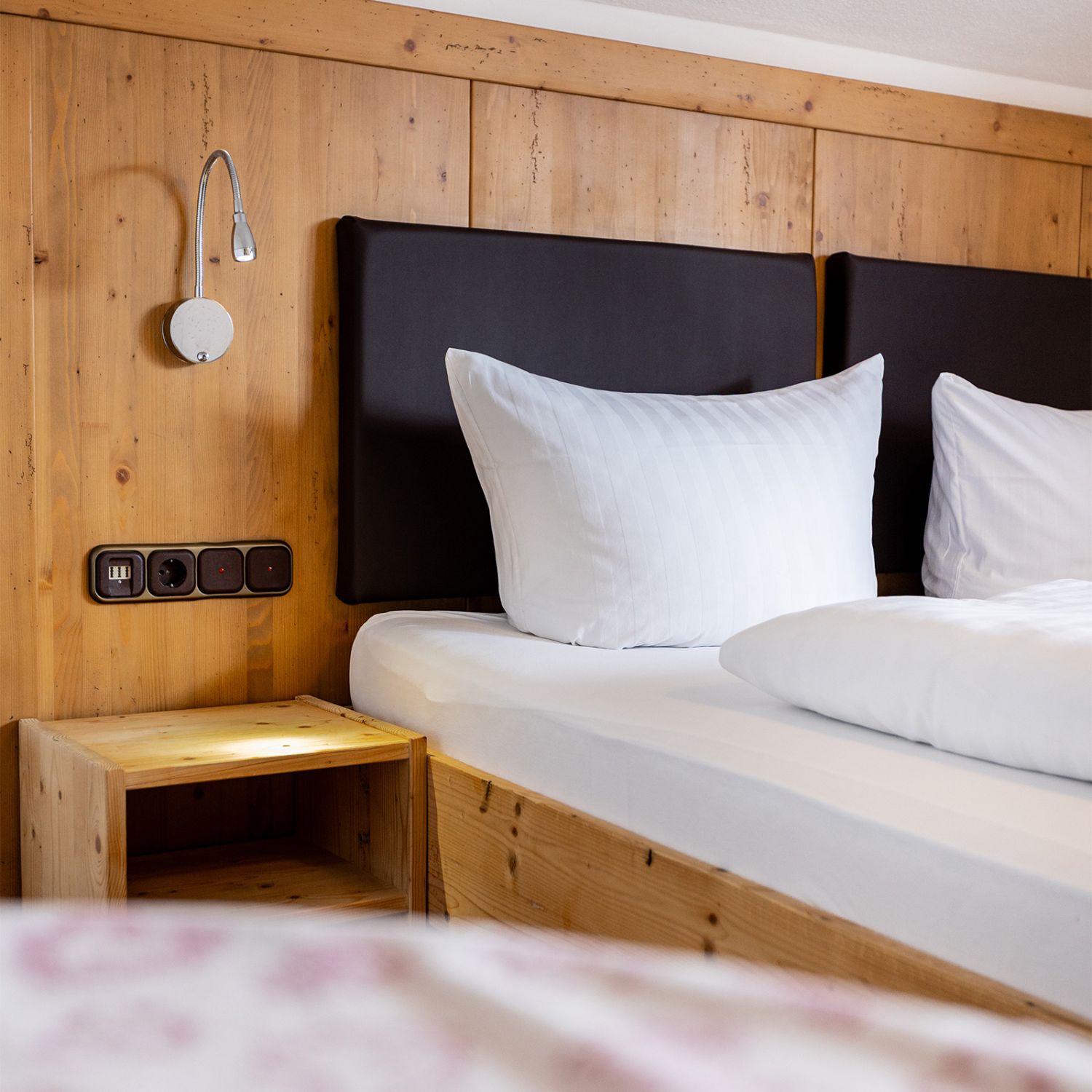 Doppelzimmer im Gästehaus Almenrausch