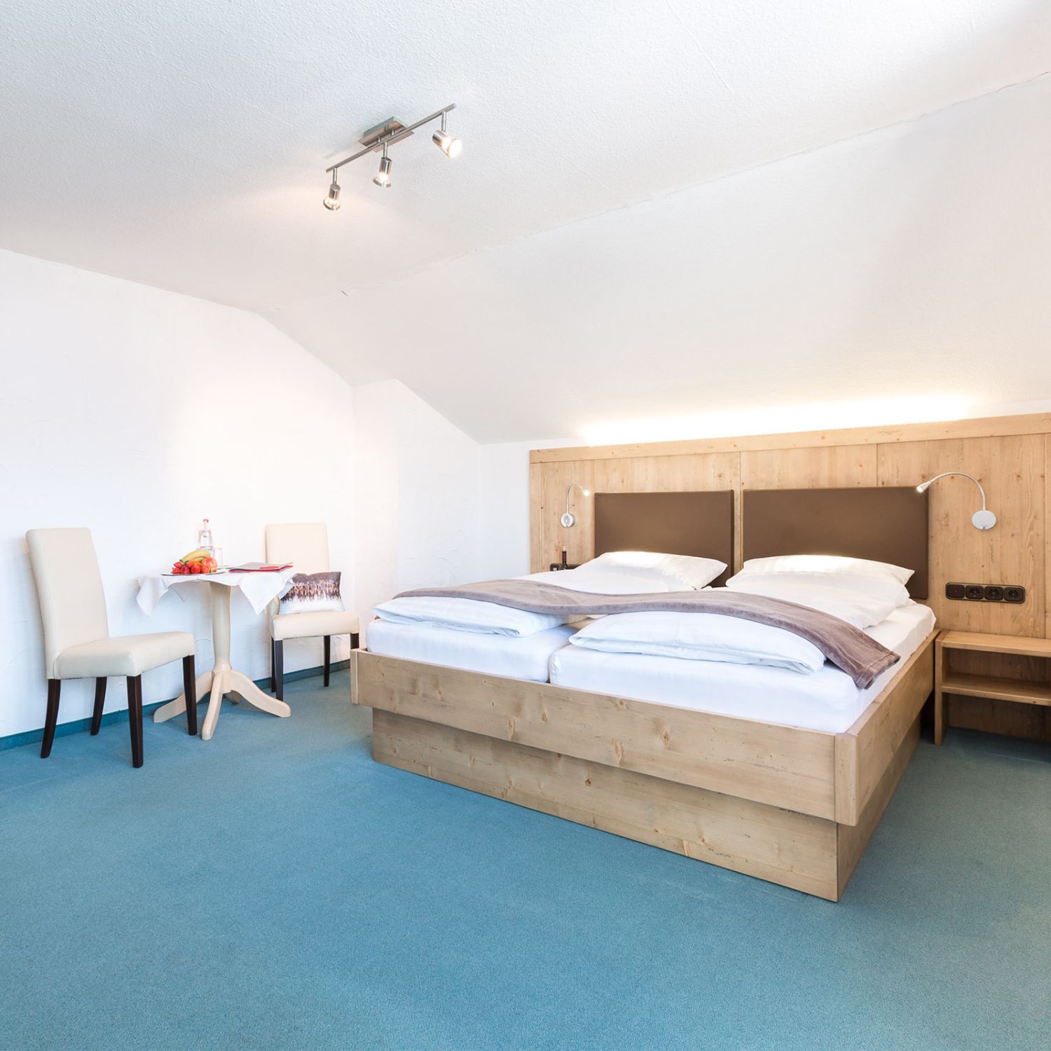 Doppelzimmer im Gästehaus Almenrausch