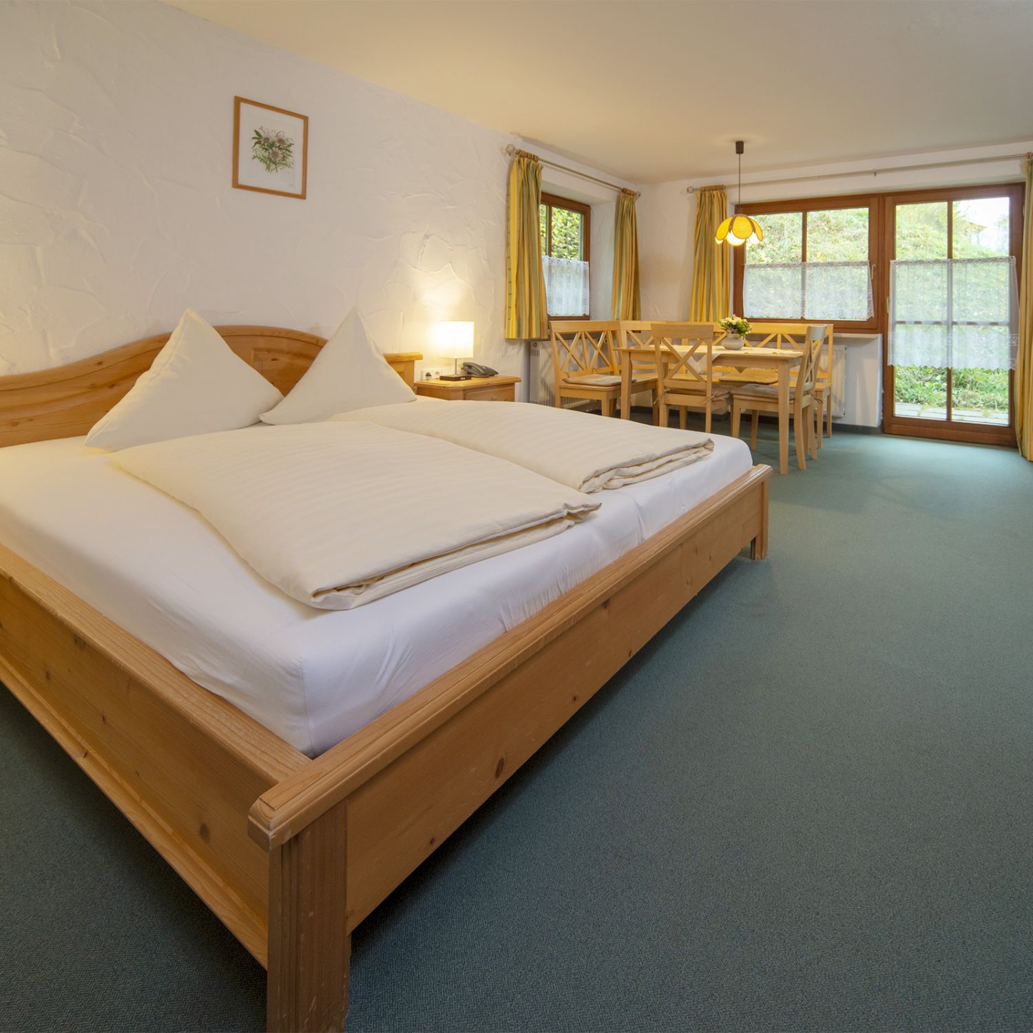 Zimmer der Kategorie Anemone im Gästehaus Alemenrausch