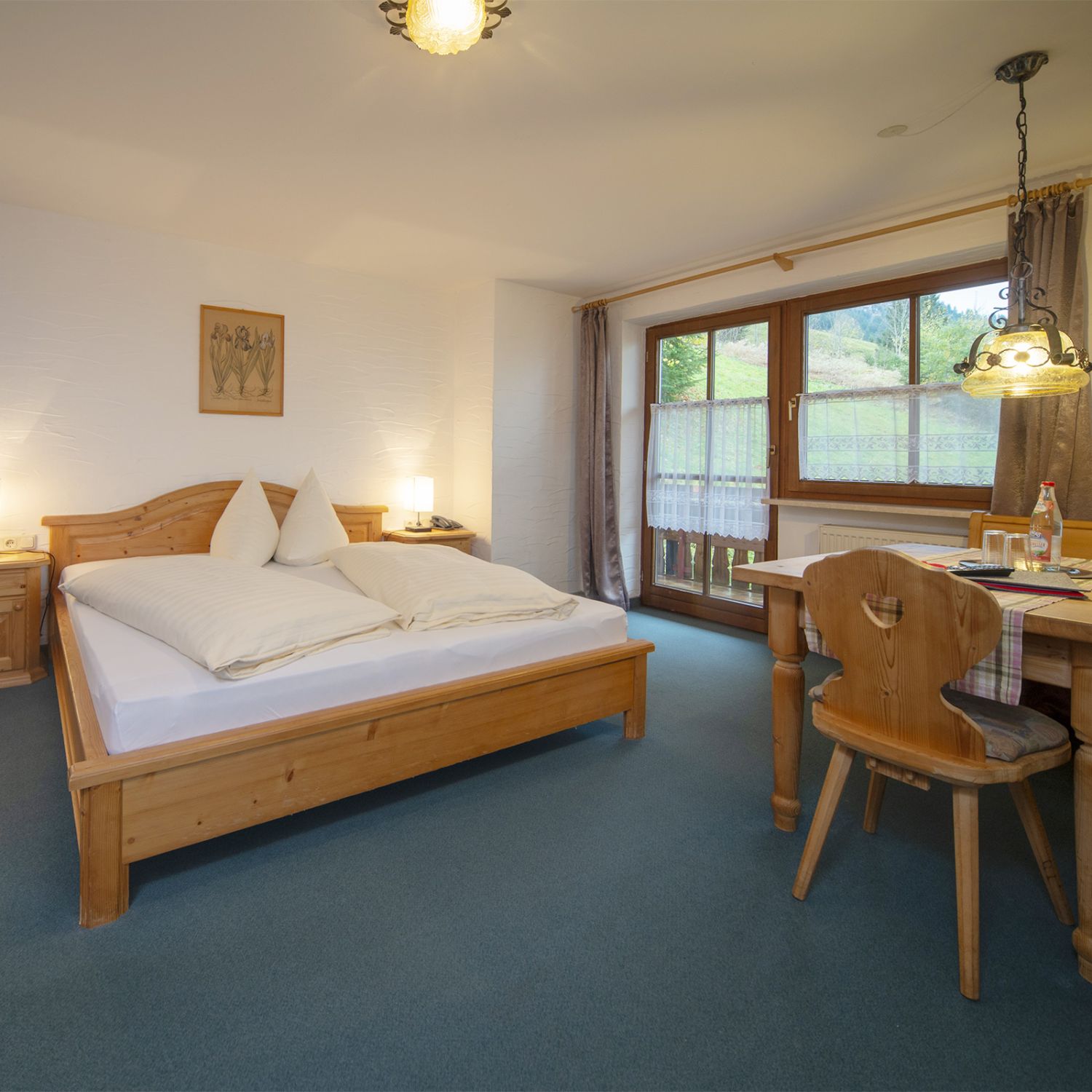 Zimmer der Kategorie Anemone im Gästehaus Alemenrausch