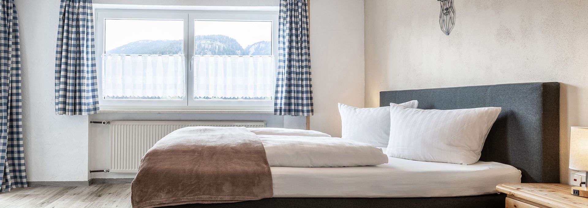 Doppelzimmer im Gästehaus Almenrausch